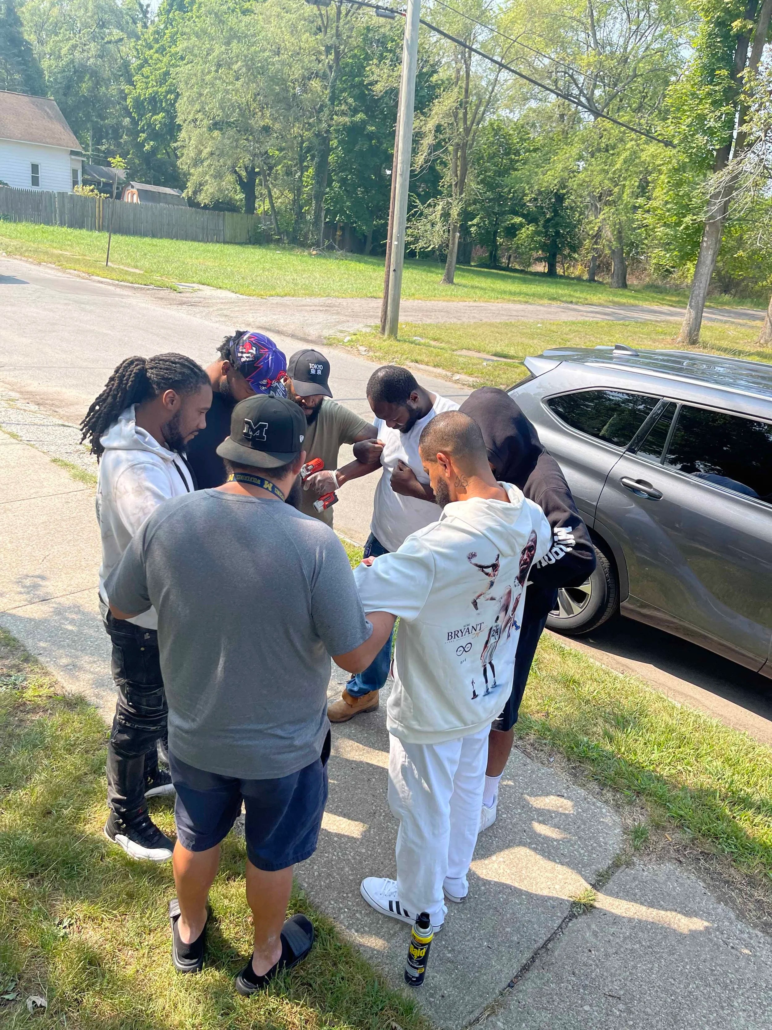 Forefront street ministry conversation in Benton Harbor, MI