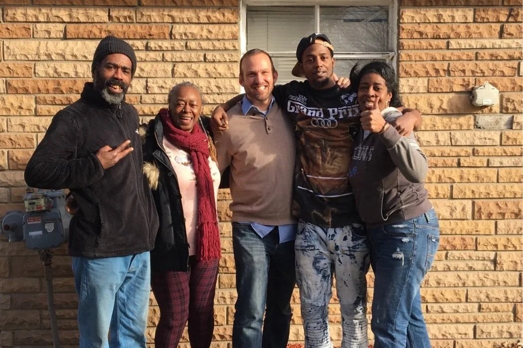 Hesed Community Church leaders and neighbors in Detroit, MI