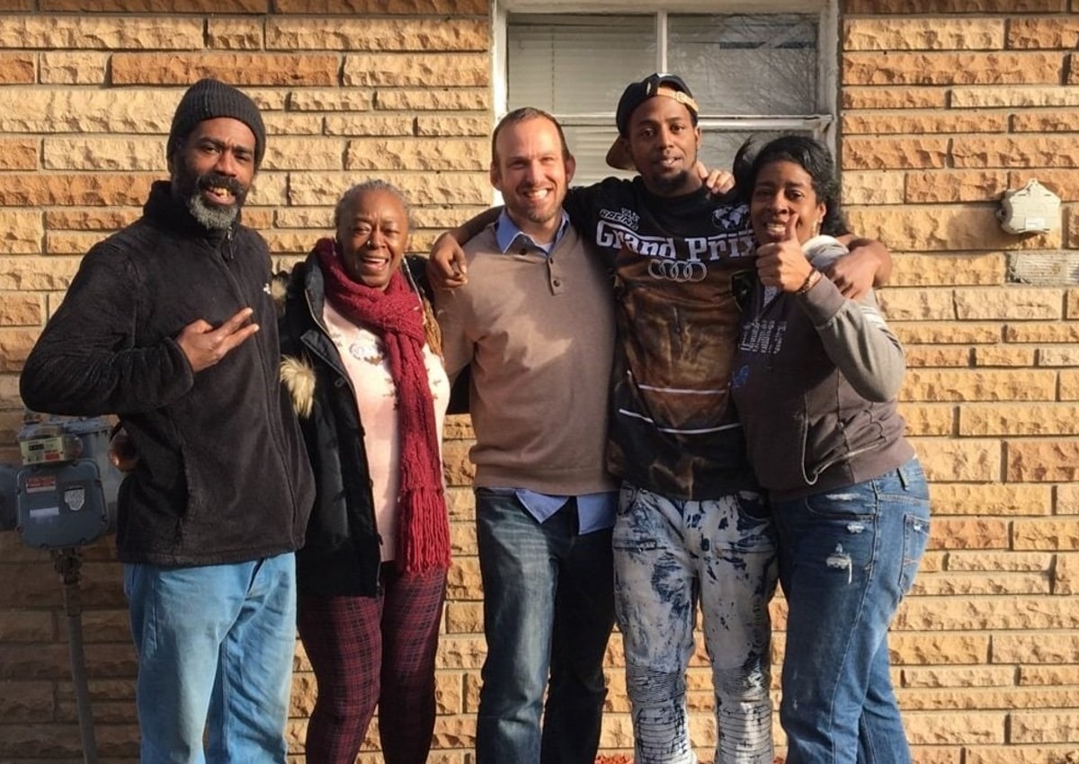 Urban ministry team gathering and community